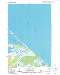Download a high-resolution, GPS-compatible USGS topo map for Chequamegon Point, WI (1992 edition)