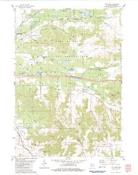 Download a high-resolution, GPS-compatible USGS topo map for City Rock, WI (1984 edition)