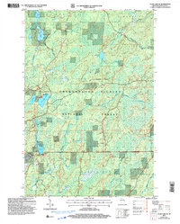 Download a high-resolution, GPS-compatible USGS topo map for Clam Lake NE, WI (2006 edition)