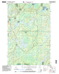 Download a high-resolution, GPS-compatible USGS topo map for Clam Lake SE, WI (2006 edition)