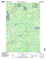 Download a high-resolution, GPS-compatible USGS topo map for Clam Lake SW, WI (2006 edition)