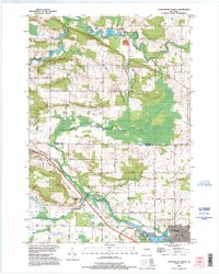 Download a high-resolution, GPS-compatible USGS topo map for Clintonville%20North, WI (1995 edition)
