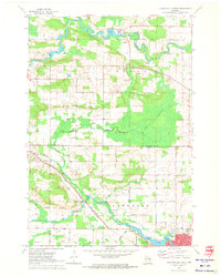 Download a high-resolution, GPS-compatible USGS topo map for Clintonville North, WI (1973 edition)