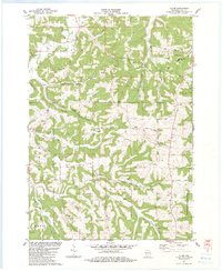 Download a high-resolution, GPS-compatible USGS topo map for Clyde, WI (1983 edition)