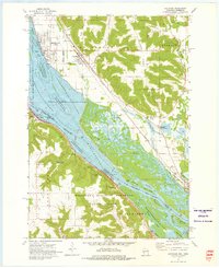 preview thumbnail of historical topo map of Cochrane, WI in 1972