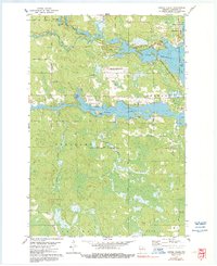 Download a high-resolution, GPS-compatible USGS topo map for Coffee%20Creek, WI (1991 edition)