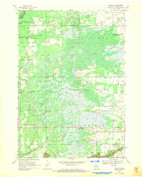 Download a high-resolution, GPS-compatible USGS topo map for Coloma SW, WI (1971 edition)