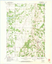 Download a high-resolution, GPS-compatible USGS topo map for Coloma, WI (1971 edition)