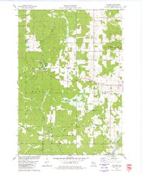 Download a high-resolution, GPS-compatible USGS topo map for Columbia, WI (1980 edition)