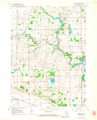 Download a high-resolution, GPS-compatible USGS topo map for Cooksville, WI (1964 edition)