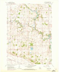 Download a high-resolution, GPS-compatible USGS topo map for Cooksville, WI (1972 edition)