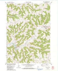 Download a high-resolution, GPS-compatible USGS topo map for Coon Valley, WI (1983 edition)