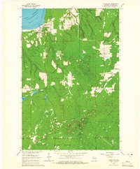 Download a high-resolution, GPS-compatible USGS topo map for Cornucopia, WI (1965 edition)