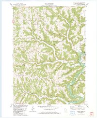 Download a high-resolution, GPS-compatible USGS topo map for Crowley%20Ridge, WI (1983 edition)