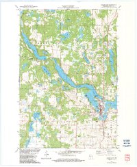 Download a high-resolution, GPS-compatible USGS topo map for Cumberland, WI (1983 edition)