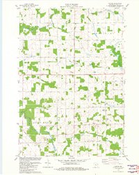 Download a high-resolution, GPS-compatible USGS topo map for Curtiss, WI (1982 edition)