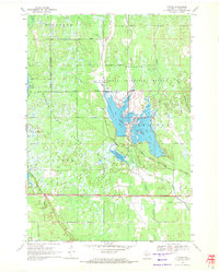Download a high-resolution, GPS-compatible USGS topo map for Cutler, WI (1971 edition)