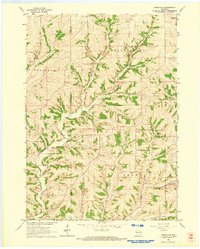 Download a high-resolution, GPS-compatible USGS topo map for Daleyville, WI (1964 edition)