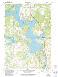 Download a high-resolution, GPS-compatible USGS topo map for Dancy, WI (1991 edition)