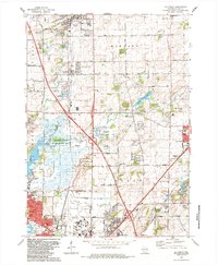 Download a high-resolution, GPS-compatible USGS topo map for De%20Forest, WI (1984 edition)
