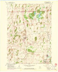 Download a high-resolution, GPS-compatible USGS topo map for Deerfield, WI (1972 edition)