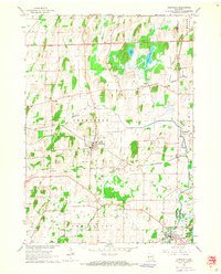 Download a high-resolution, GPS-compatible USGS topo map for Deerfield, WI (1964 edition)