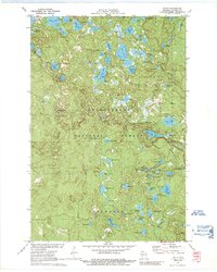 Download a high-resolution, GPS-compatible USGS topo map for Delta, WI (1989 edition)