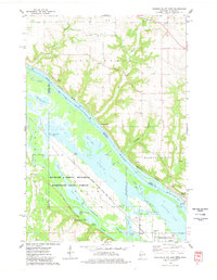 Download a high-resolution, GPS-compatible USGS topo map for Diamond Bluff West, WI (1978 edition)