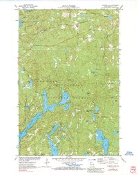 Download a high-resolution, GPS-compatible USGS topo map for Diamond%20Lake, WI (1984 edition)