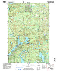 Download a high-resolution, GPS-compatible USGS topo map for Diamond Lake, WI (2006 edition)