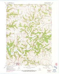 Download a high-resolution, GPS-compatible USGS topo map for Dickeyville, WI (1990 edition)