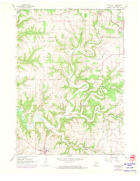 Download a high-resolution, GPS-compatible USGS topo map for Dickeyville, WI (1973 edition)