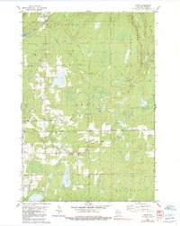 Download a high-resolution, GPS-compatible USGS topo map for Dover, WI (1991 edition)