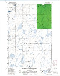 Download a high-resolution, GPS-compatible USGS topo map for Dover, WI (1985 edition)