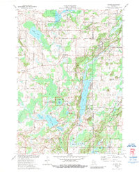 Download a high-resolution, GPS-compatible USGS topo map for Dundee, WI (1989 edition)