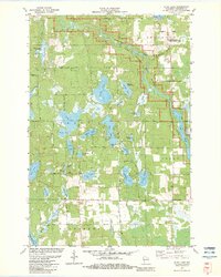 Download a high-resolution, GPS-compatible USGS topo map for Dunn Lake, WI (1983 edition)