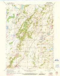 Download a high-resolution, GPS-compatible USGS topo map for Eagle, WI (1990 edition)