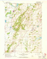 Download a high-resolution, GPS-compatible USGS topo map for Eagle, WI (1972 edition)