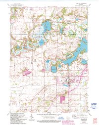 Download a high-resolution, GPS-compatible USGS topo map for East Troy, WI (1994 edition)