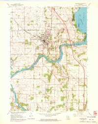 Download a high-resolution, GPS-compatible USGS topo map for Edgerton, WI (1972 edition)