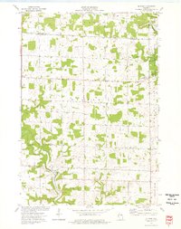 preview thumbnail of historical topo map of Pierce County, WI in 1974