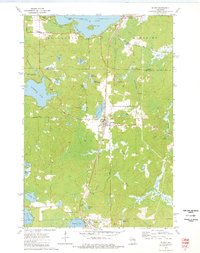 Download a high-resolution, GPS-compatible USGS topo map for Elcho, WI (1977 edition)