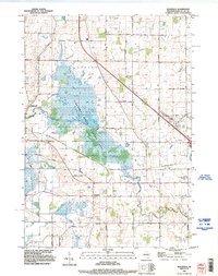 Download a high-resolution, GPS-compatible USGS topo map for Eldorado, WI (1996 edition)