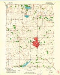 Download a high-resolution, GPS-compatible USGS topo map for Elkhorn, WI (1964 edition)