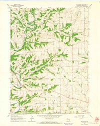 Download a high-resolution, GPS-compatible USGS topo map for Ellenboro, WI (1964 edition)