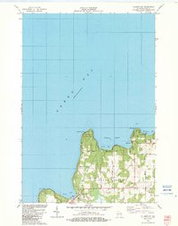 Download a high-resolution, GPS-compatible USGS topo map for Ellison%20Bay, WI (1983 edition)
