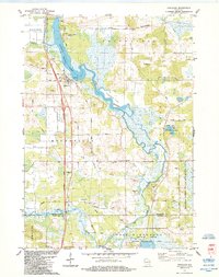 Download a high-resolution, GPS-compatible USGS topo map for Endeavor, WI (1984 edition)