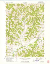 Download a high-resolution, GPS-compatible USGS topo map for Ettrick, WI (1975 edition)