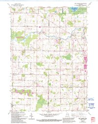 Download a high-resolution, GPS-compatible USGS topo map for Five%20Corners, WI (1994 edition)