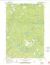 Download a high-resolution, GPS-compatible USGS topo map for Florence SE, WI (1991 edition)